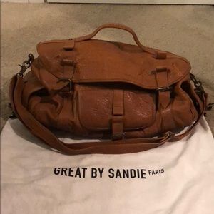 Great by Sandie Paris Leather Crossbody Bag